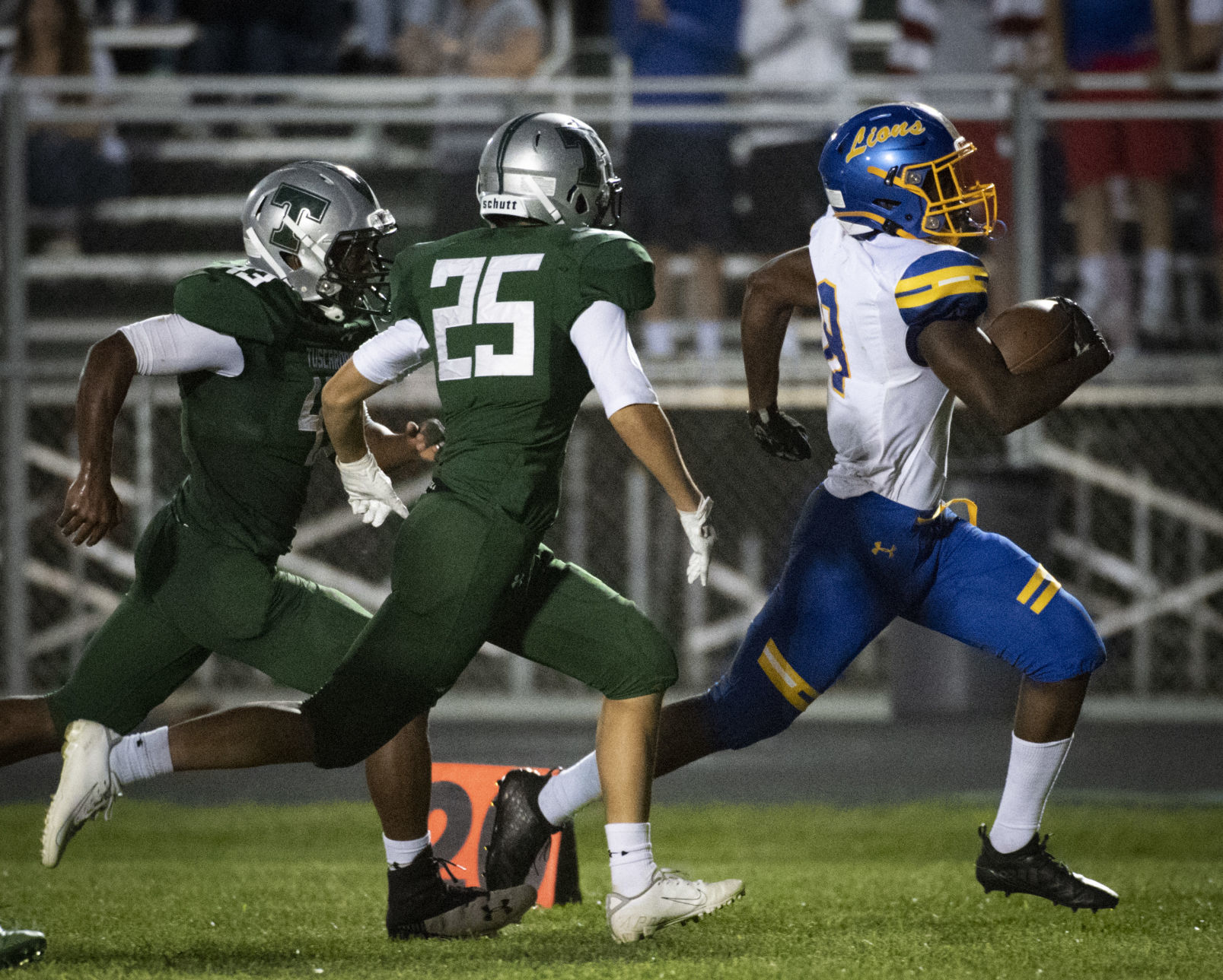 A race to the end zone